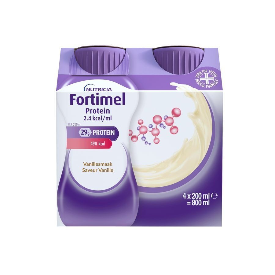 Fortimel Protein 2.4kcal Vanille 4x200ml