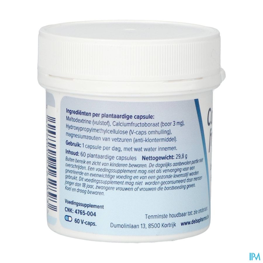 Deba Pharma Calciumfructoboraat 60 Capsules