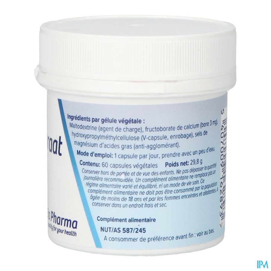 Deba Pharma Fructoborate de Calcium 60 Capsules