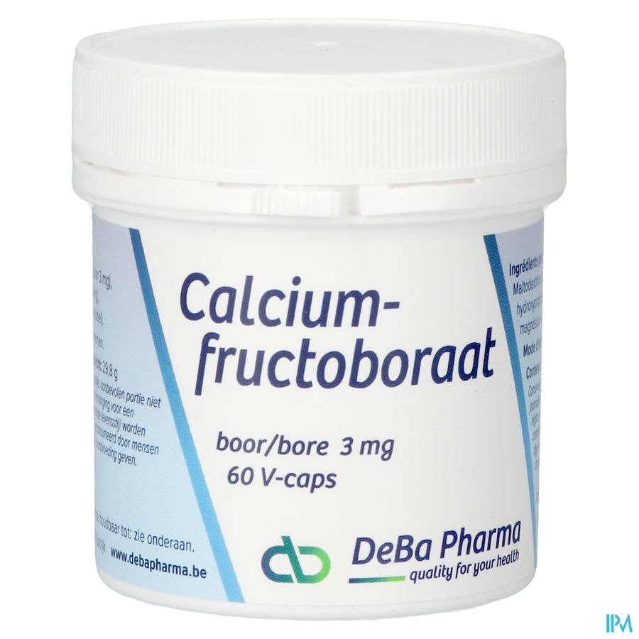 Deba Pharma Calciumfructoboraat 60 Capsules