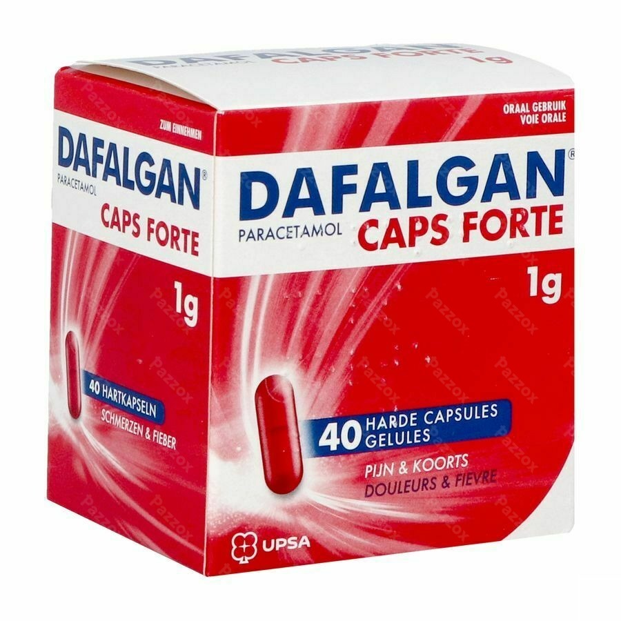 Dafalgan Forte 1g 40 Gélules