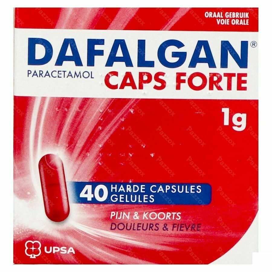 Dafalgan Forte 1g 40 Gélules