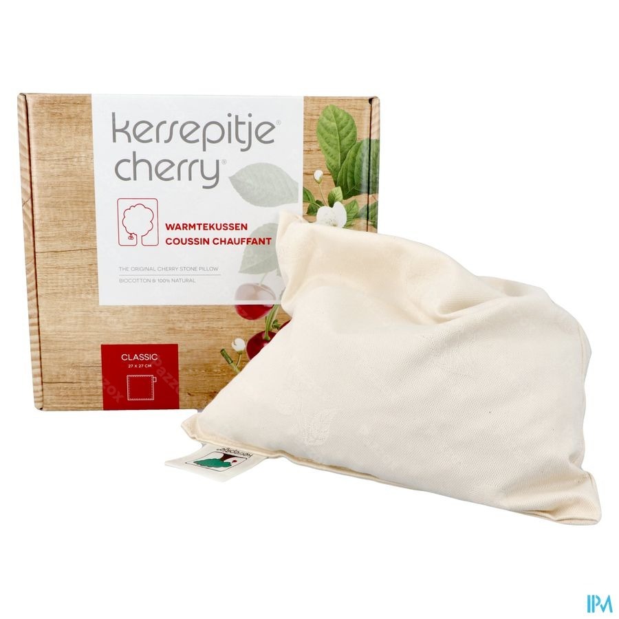 Kersepitje Warmtekussen Classic Ecru 27x27cm
