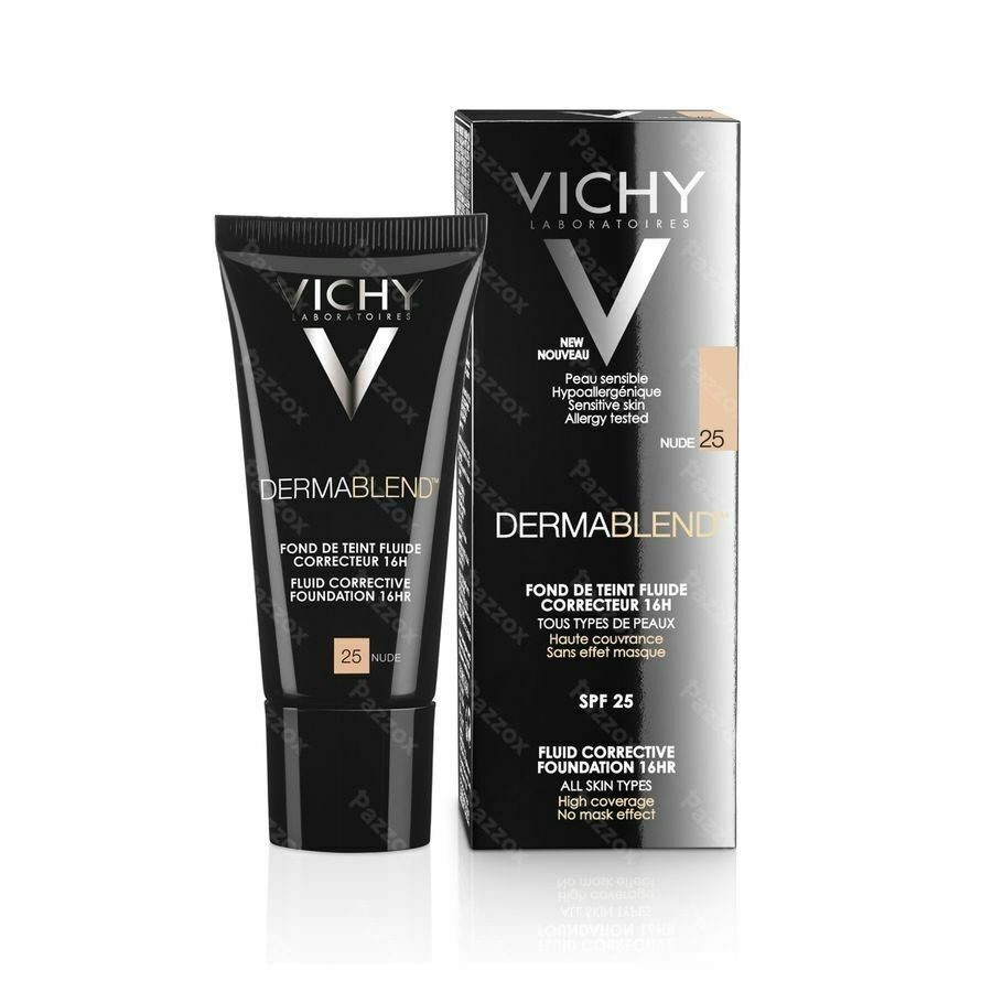 Vichy Dermablend Foundation Fluide 25 Nude 30ml