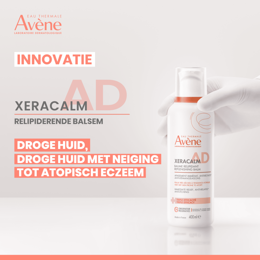 Avène XeraCalm A.D Balsem Zeer Droge Huid Atopisch Eczeem en Jeuk 400ml