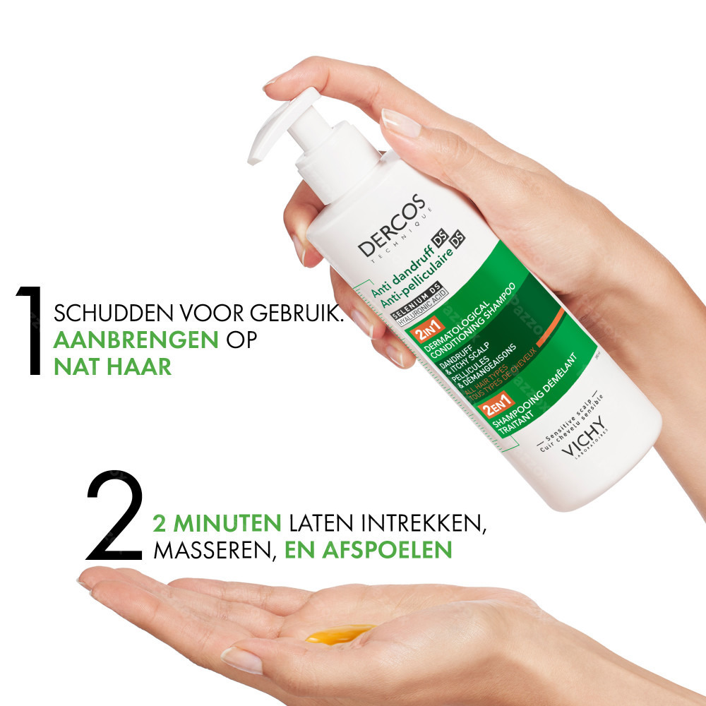 Vichy Dercos 2-in-1 Shampoo + Conditioner 400ml