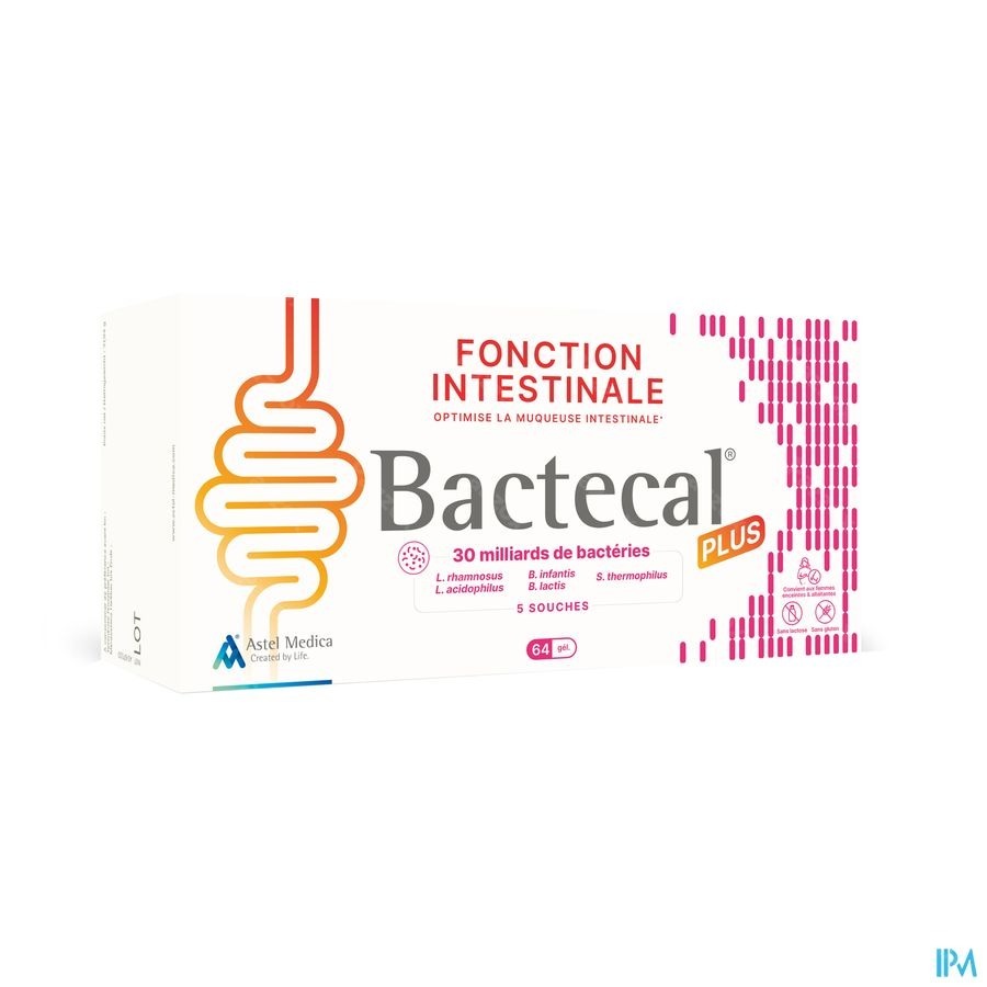 Bactecal Plus 64 Capsules