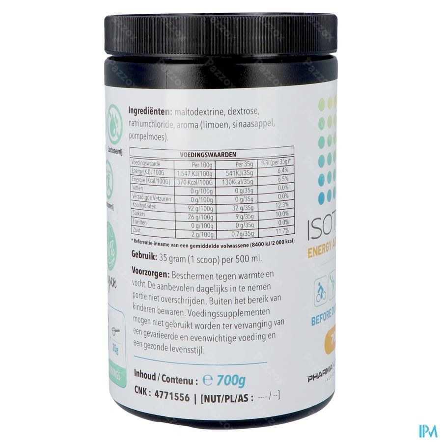 Sport Isotone Energy Agrum Drink700g Pharmanutrics