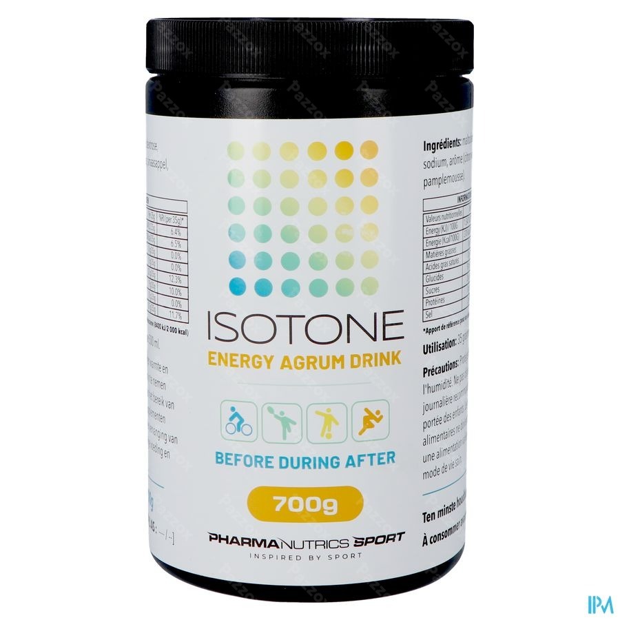 Sport Isotone Energy Agrum Drink700g Pharmanutrics