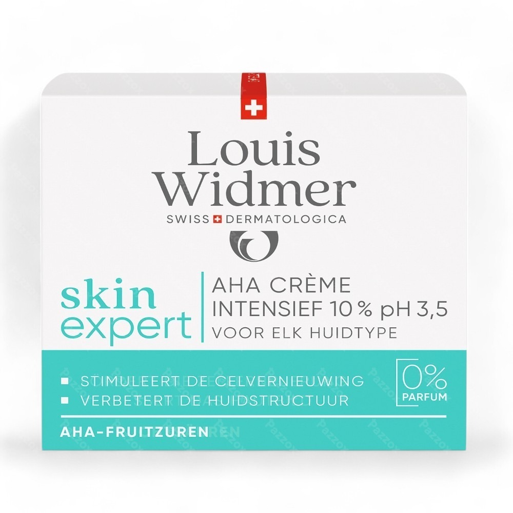 Louis Widmer Skin Expert AHA Crème 10% Sans Parfum 50ml