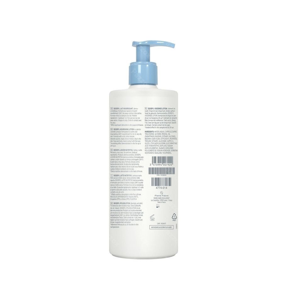 Dexeryl Lait Nourrissant 500ml