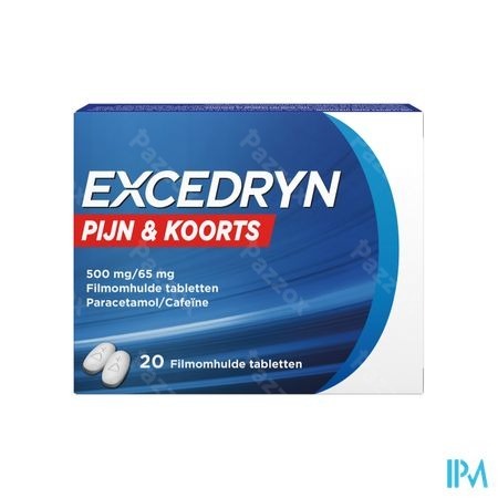 Excedryn Pijn&koorts 500mg/65mg Filmomh Tabl 2x10