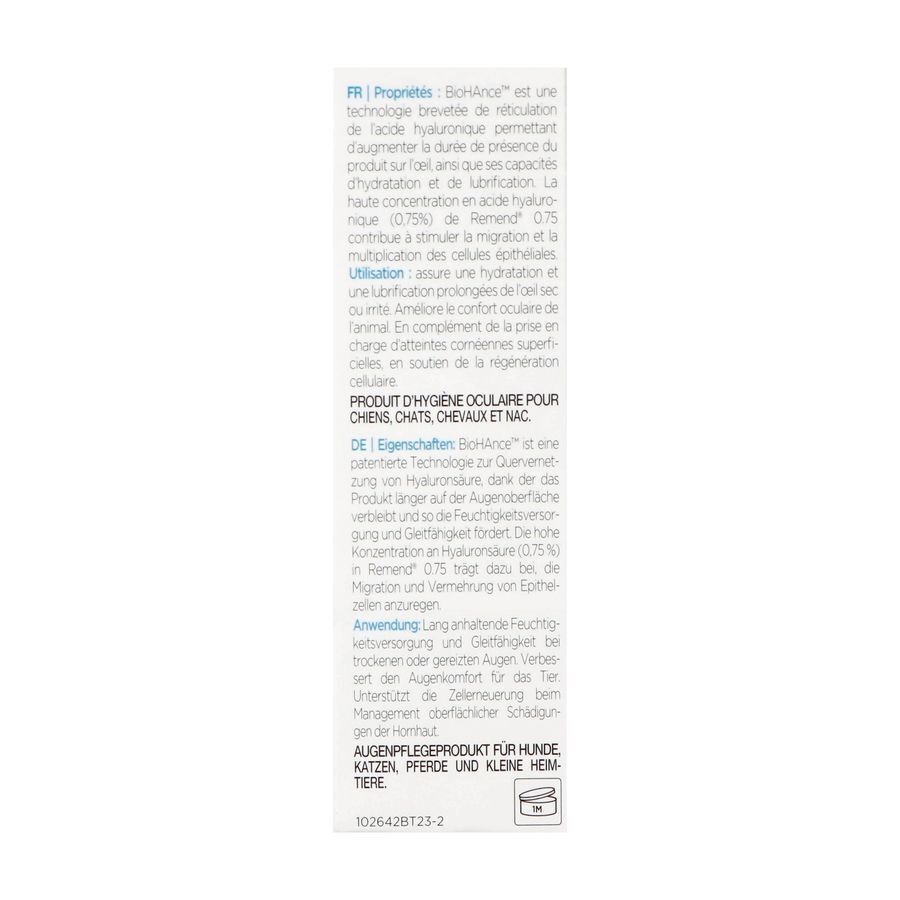 Remend 0.75 Soutien Corneen 3ml