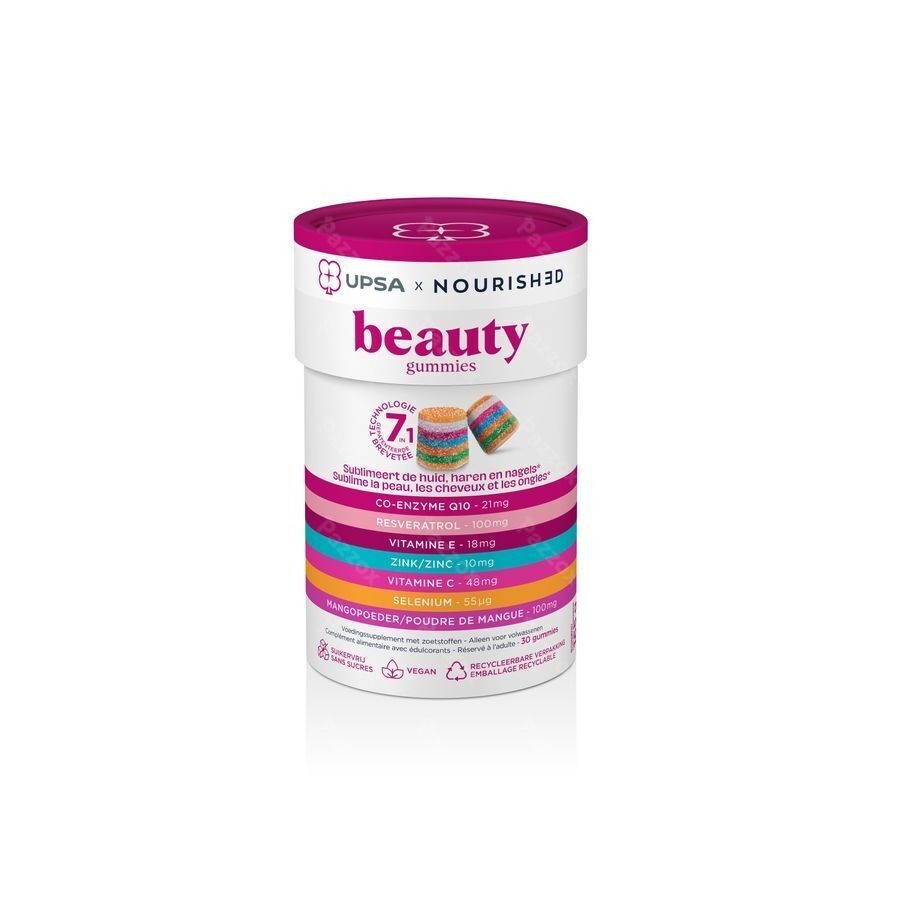 Upsa Nourished Beauty Gummies 30