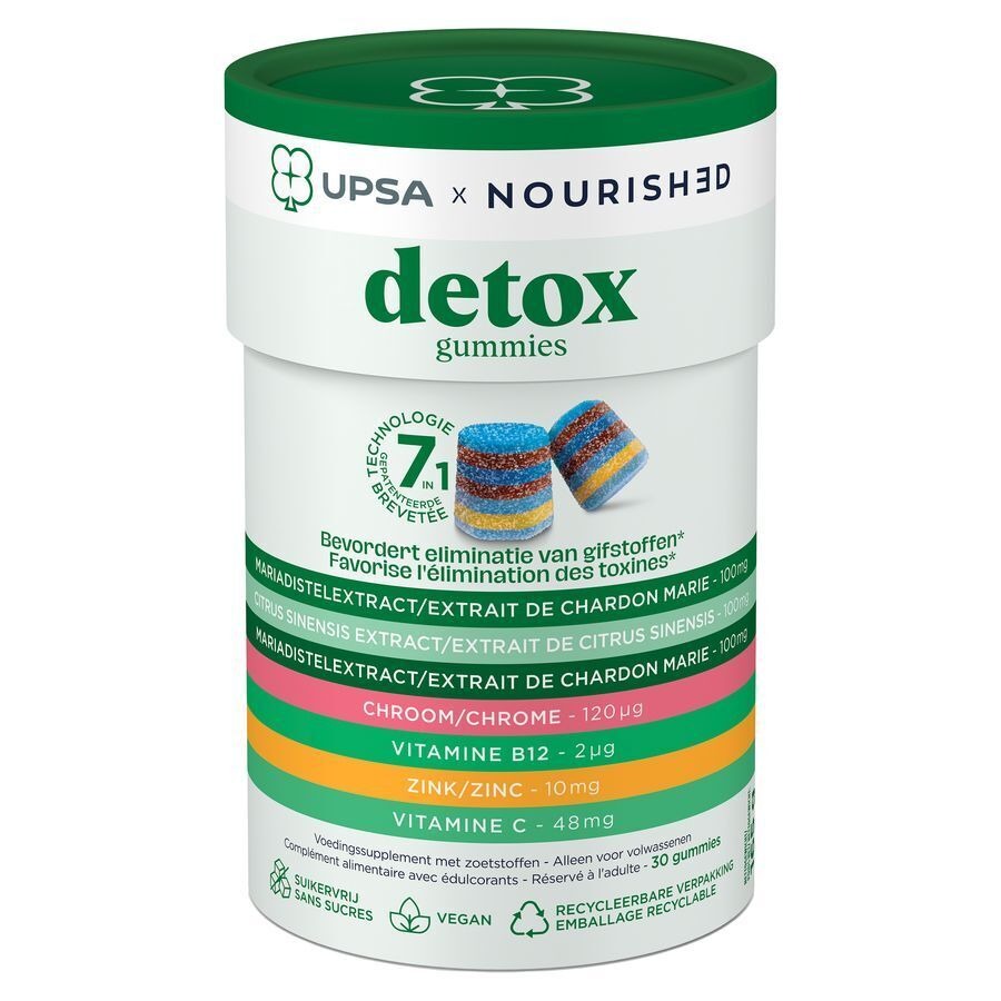 Upsa Nourished Detox 30 Gummies