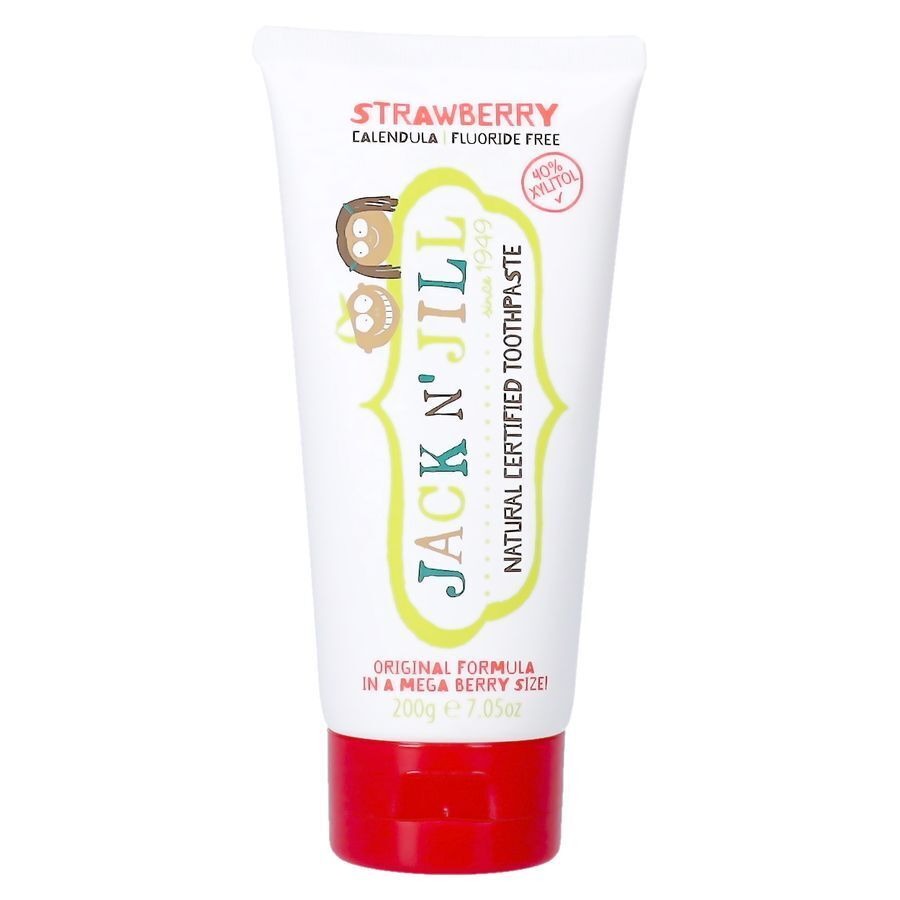 Jack N' Jill Natuurlijke Tandpasta Aardbeien 200g