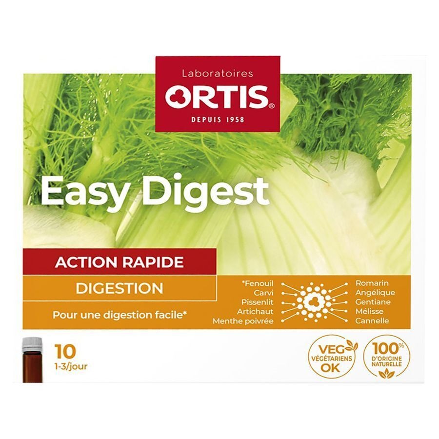 Ortis Easy Digest Shots 10x15ml