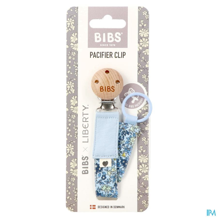 Bibs Fopspeenketting Liberty Blue