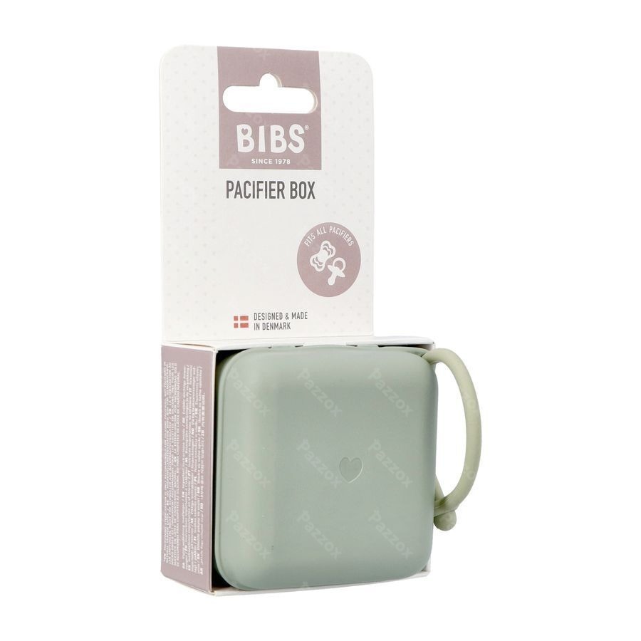 Bibs Fopspeenbox Sage