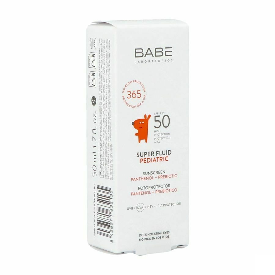 Babé Sun Pediatric Super Fluid Crème Solaire SPF50 50ml