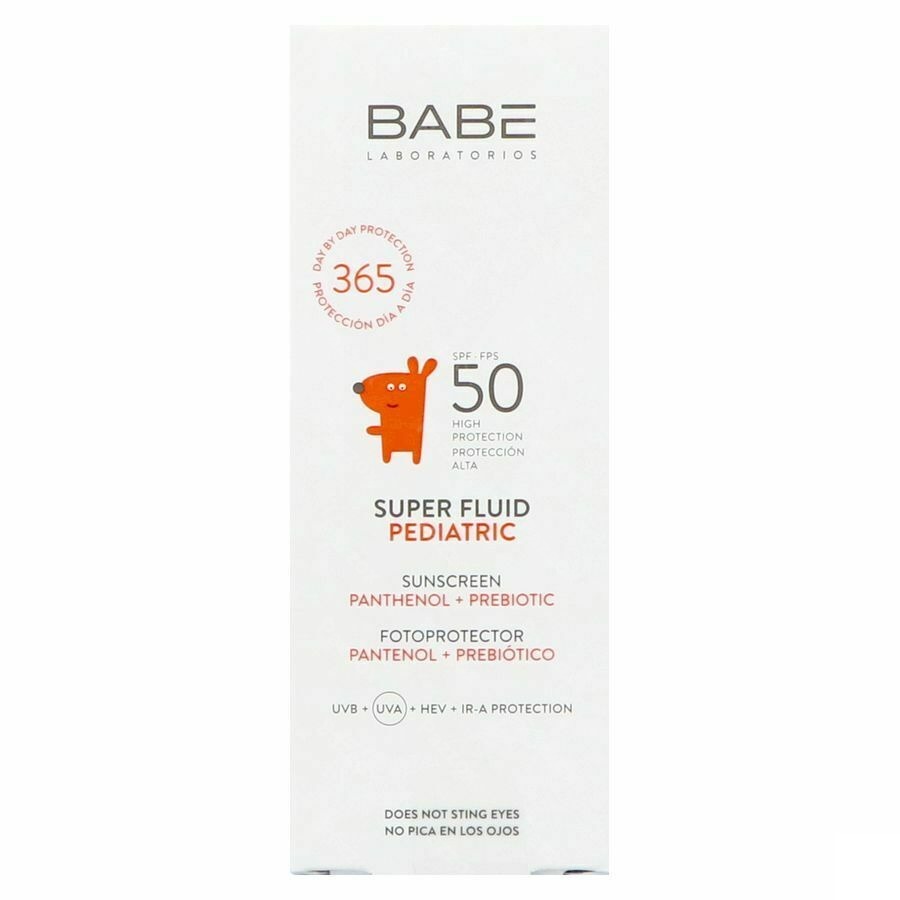Babé Sun Pediatric Super Fluid Crème Solaire SPF50 50ml