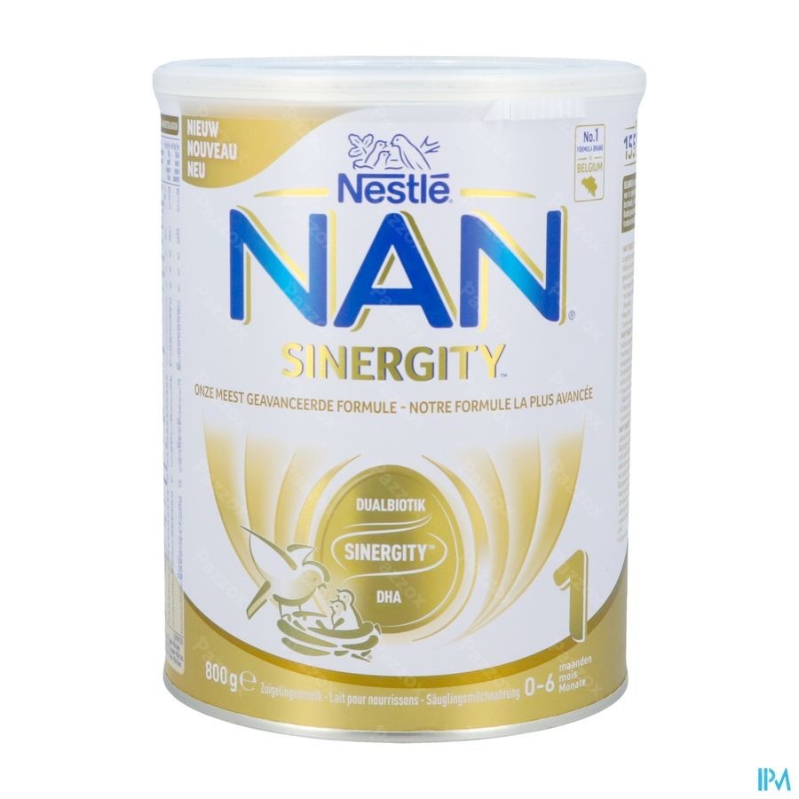 Nan Sinergity 0-6 Mois 800g