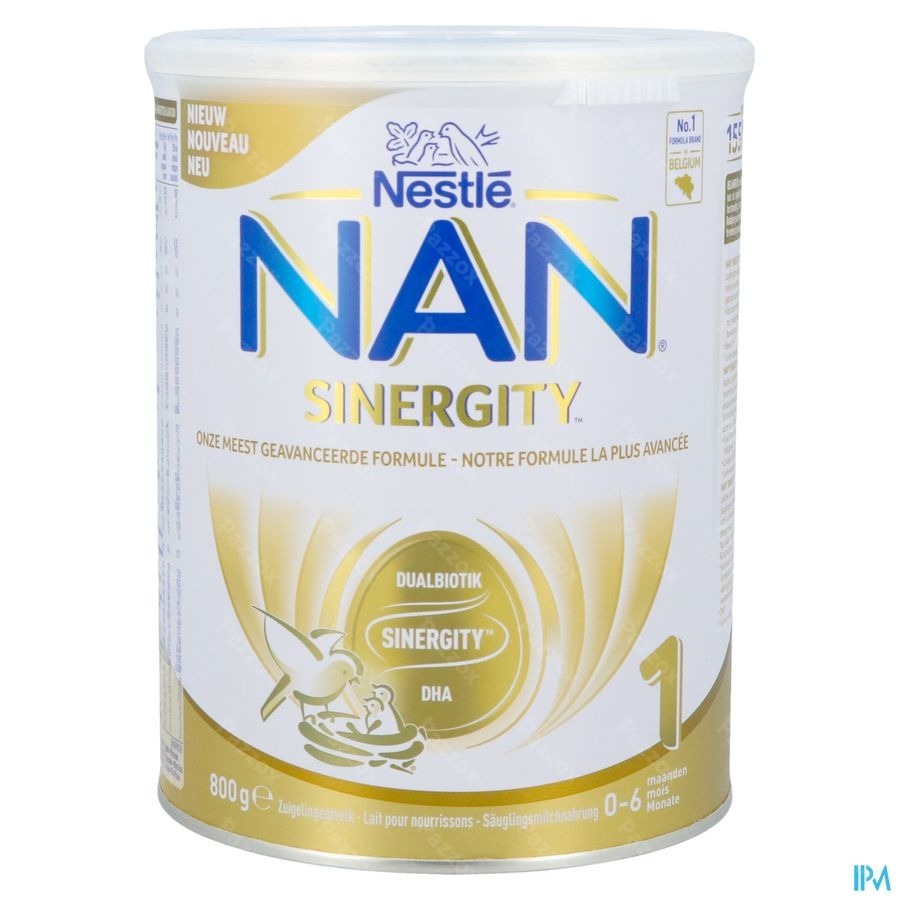 Nan Sinergity 0-6 Mois 800g