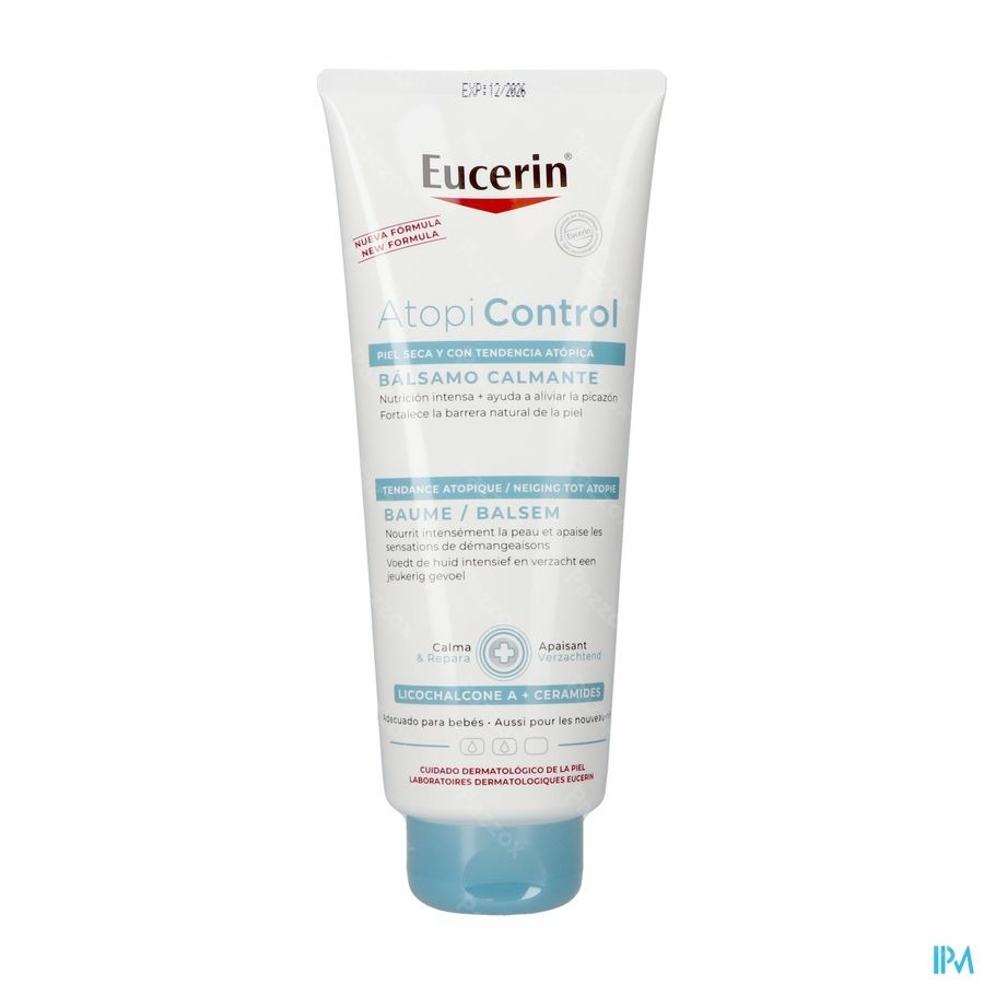 Eucerin AtopiControl Baume Absorption Rapide Peau Très Sèche à tendance Atopique Tube 400ml
