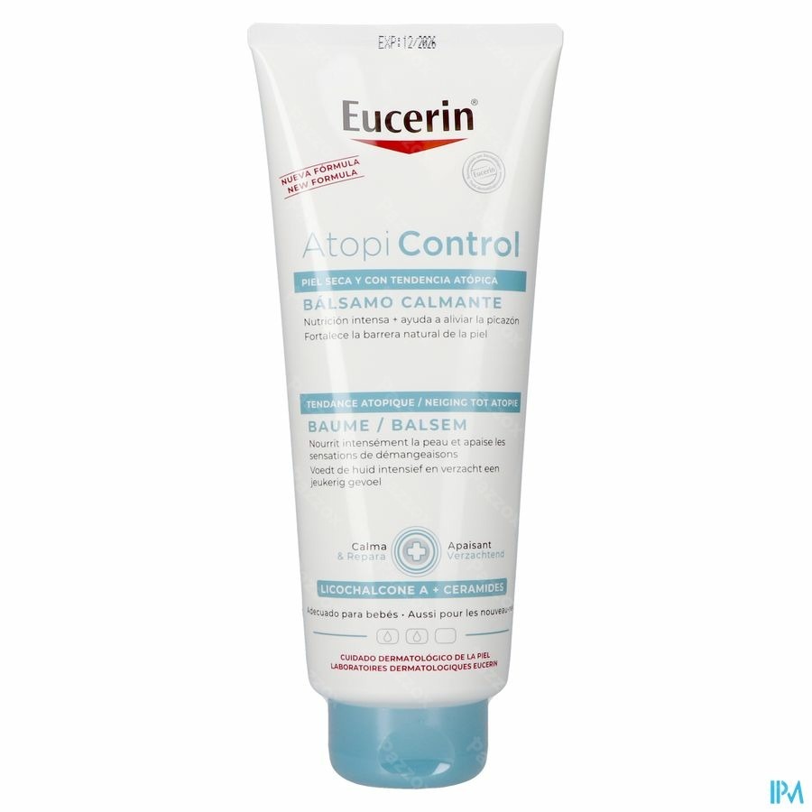 Eucerin AtopiControl Baume Absorption Rapide Peau Très Sèche à tendance Atopique Tube 400ml