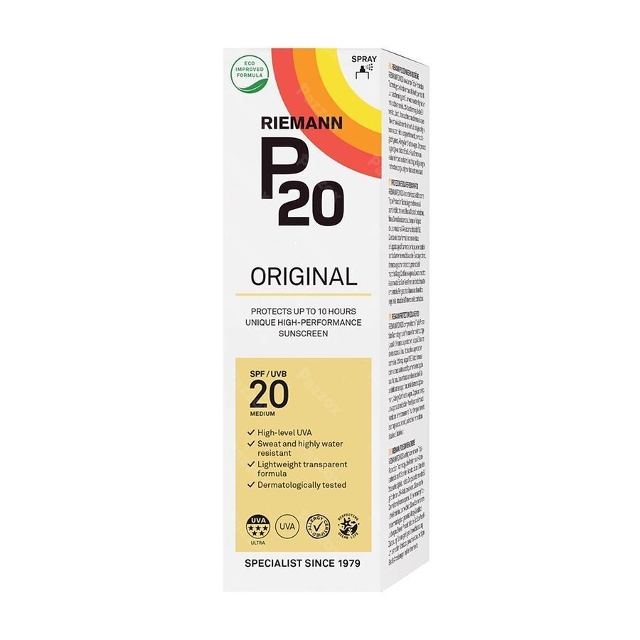 Riemann P20 Spray Solaire SPF20 85ml