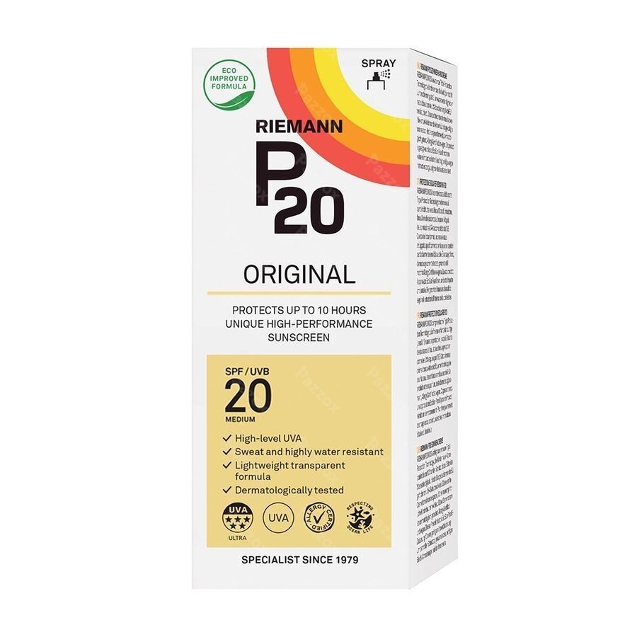 Riemann P20 Spray Solaire SPF20 175ml