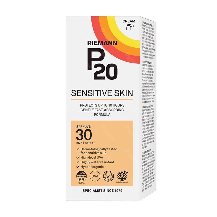 Riemann P20 Crème Solaire Sensitive Skin SPF30 200ml