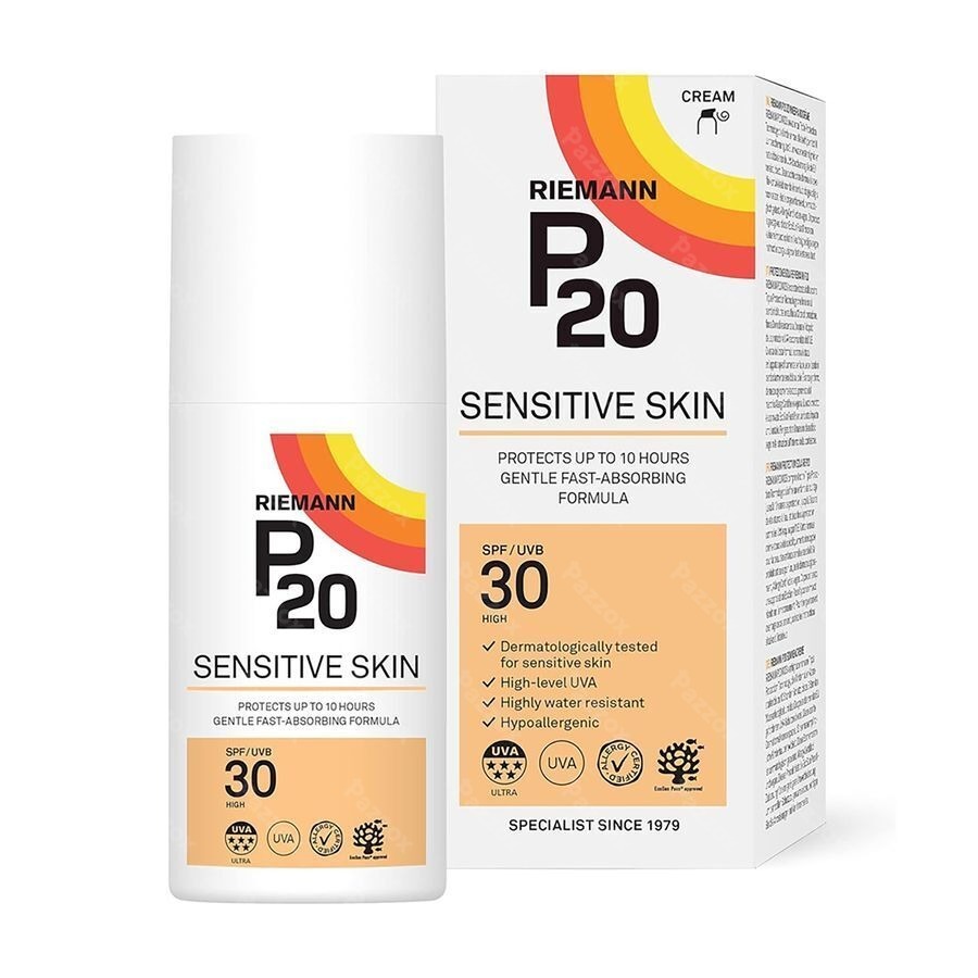 Riemann P20 Crème Solaire Sensitive Skin SPF30 200ml