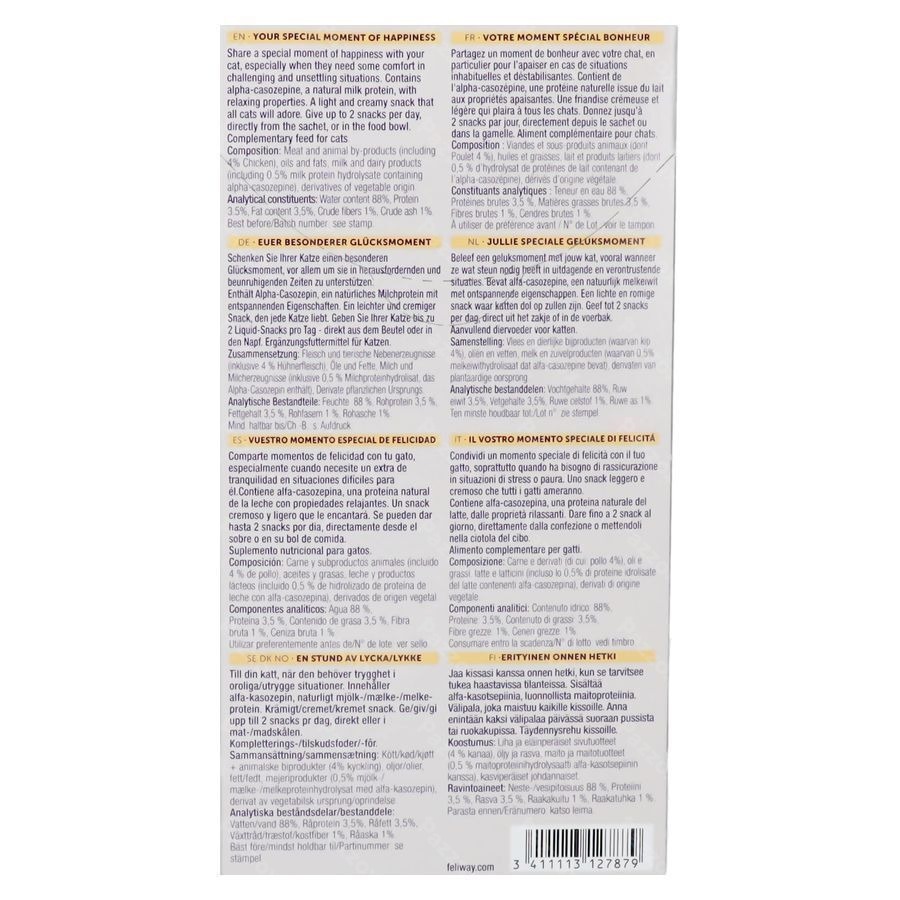 Feliway Happy Snack Poulet 6x15g