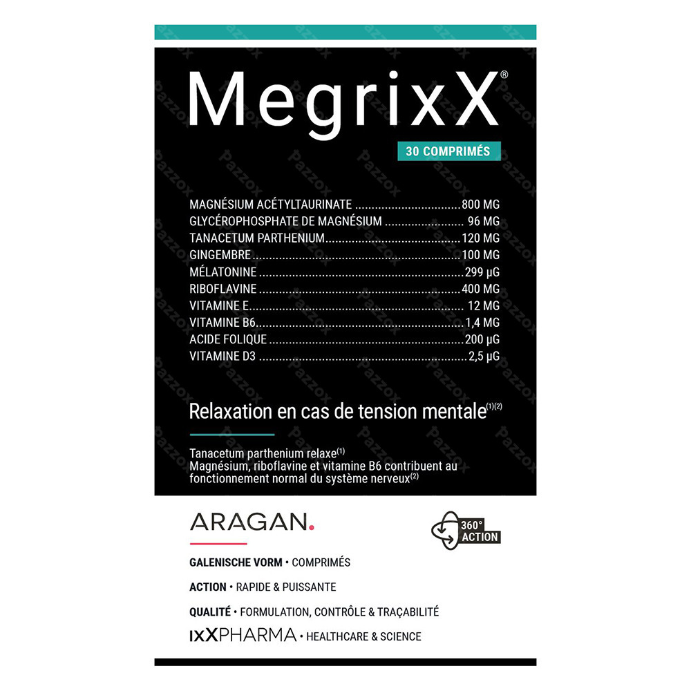 MegrixX 30 Comprimés