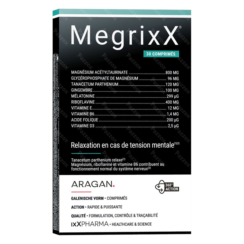 MegrixX 30 Comprimés