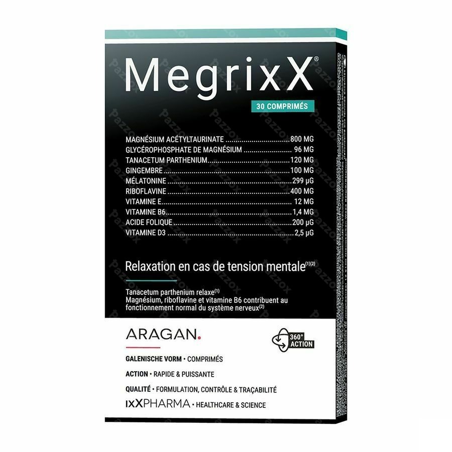 MegrixX 30 Comprimés
