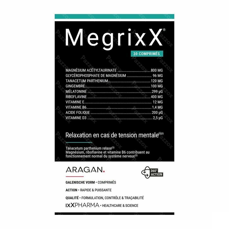 MegrixX 30 Comprimés