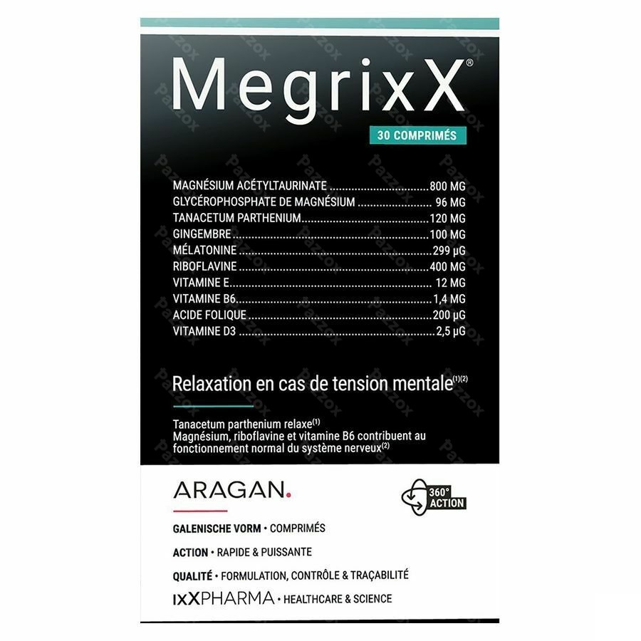 MegrixX 30 Comprimés