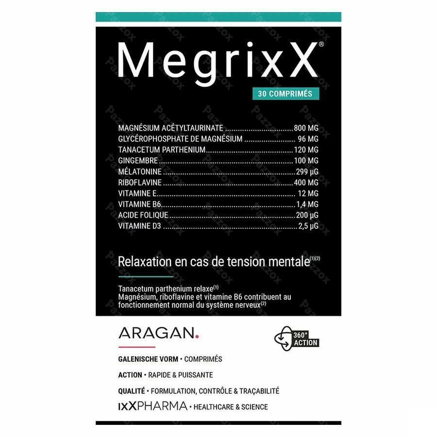 MegrixX 30 Comprimés