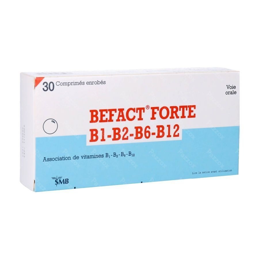 Befact Forte B1-b2-b6-b12 Comp Enrobe 30