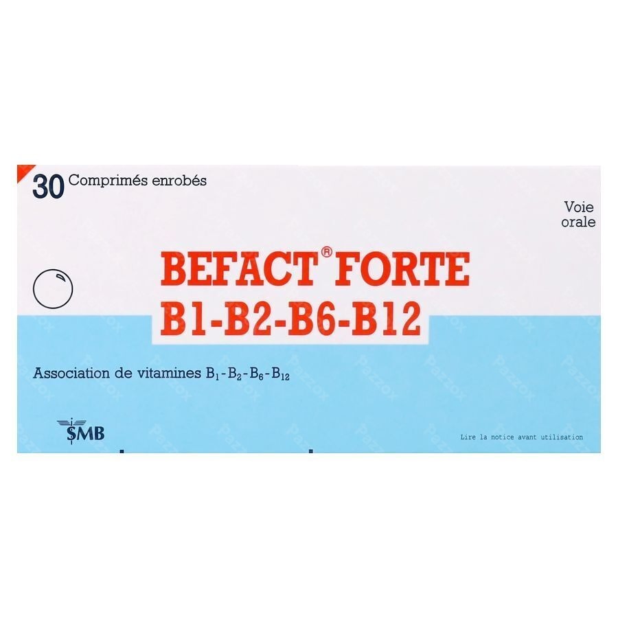 Befact Forte B1-b2-b6-b12 Comp Enrobe 30