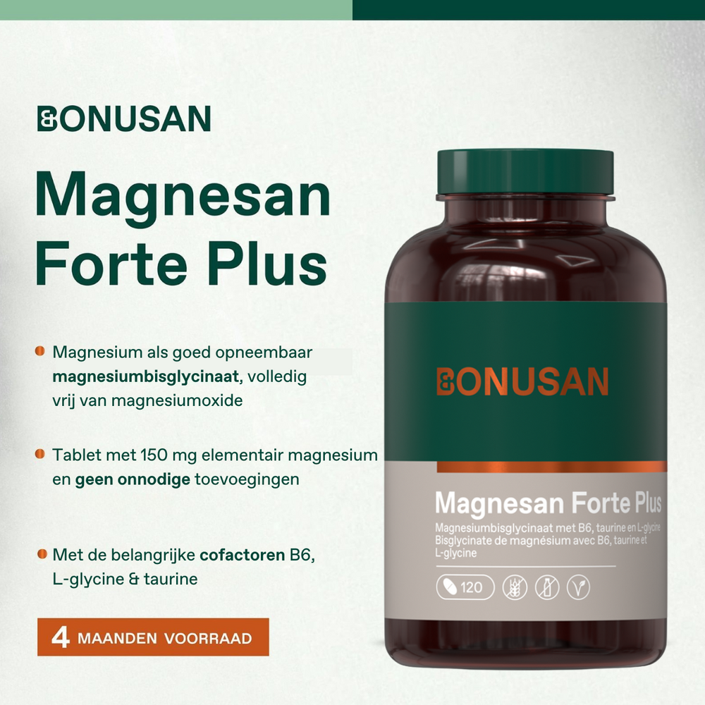 Bonusan Magnesan Forte Plus - 120 tabletten