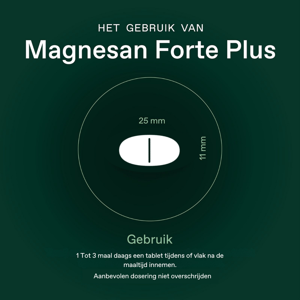 Bonusan Magnesan Forte Plus - 120 tabletten