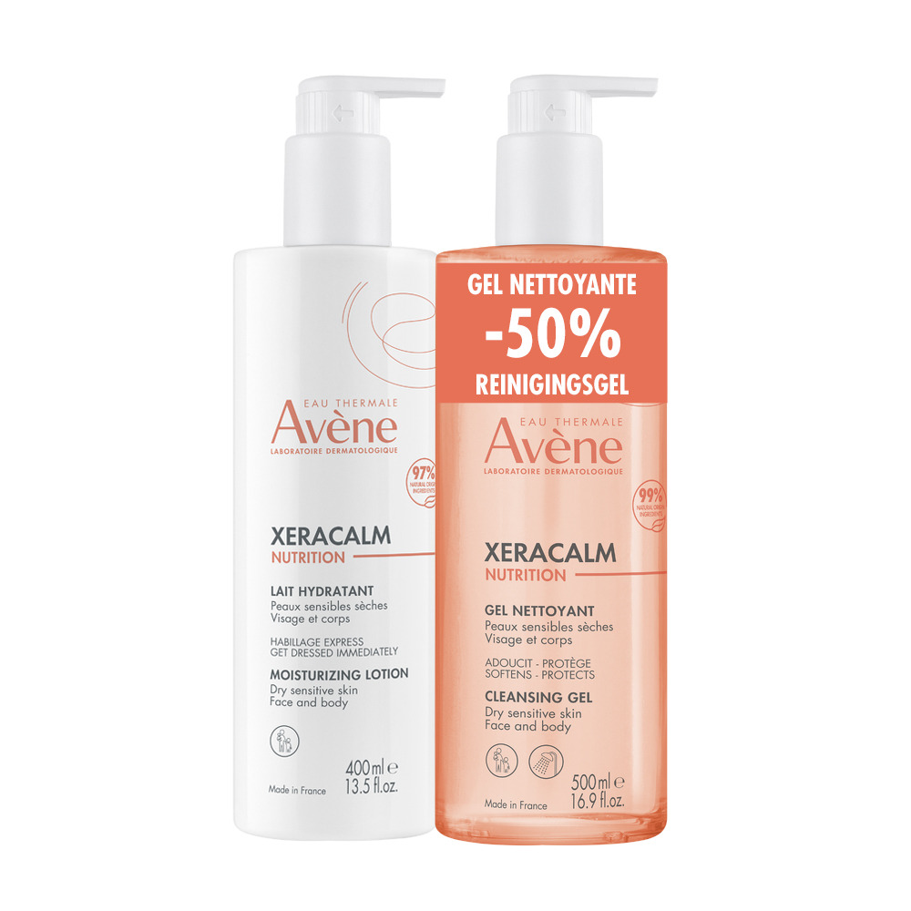 Avene Xeracalm Nutrition Lait 400ml+gel 500ml