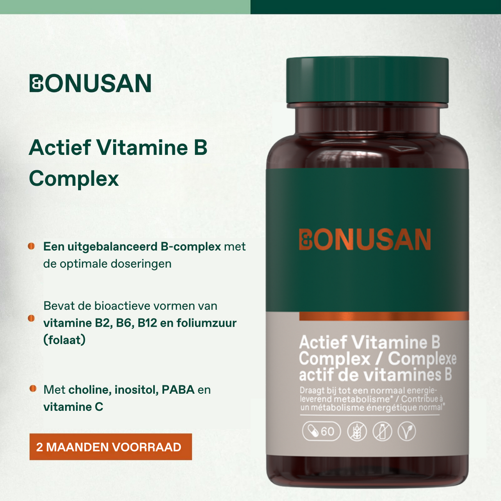 Bonusan Actief Vitamine B Complex 60 capsules