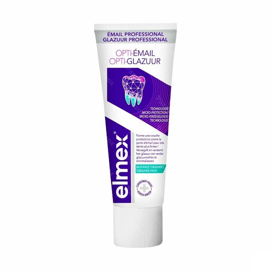 Elmex Tandpasta Opti-glazuur Professional 75ml Nf