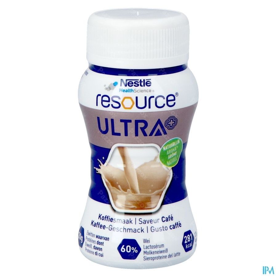 Resource Ultra+ Koffiesmaak 4x125ml Nf