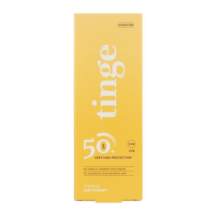 Tinge Crème Solaire Minerale SPF50+ 100ml