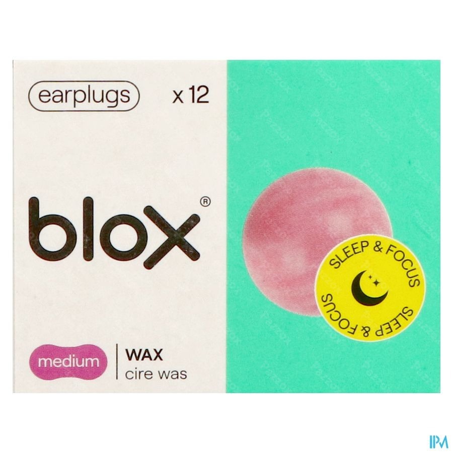 Blox Sleep Cire Bouchon Oreille 6 Paires